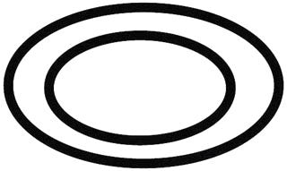 KOHLER K-34324 Washer, 25/32 X 1 1/8