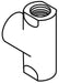 KOHLER K-34560-CP Body, 1/2 Straight Stop