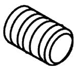 KOHLER K-34822-BC Nipple, 3/8-18 Npt X 7/8