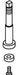 KOHLER K-34988 Stem & Seat Assy