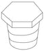 KOHLER K-35622-RP Plug, Standard, 3/8 Ip