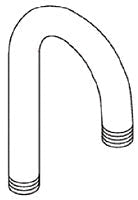 KOHLER K-35728-CP Gooseneck Spout