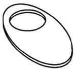 KOHLER K-35880-CP Drip Deflector