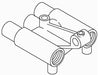 KOHLER K-36256 Valve Body Footpedal