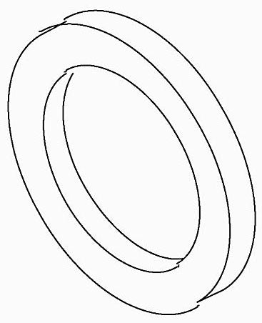 KOHLER K-36260 Washer, 1/2Id X 3/4 Od