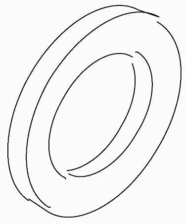 KOHLER K-36262 Washer, 21/64Id X 9/16Od