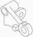 KOHLER K-36265-RP Knee Lever, Rh