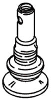 KOHLER K-36641-CP Center Post Skirt
