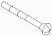KOHLER K-40493 Screw 8-32 X 1.63