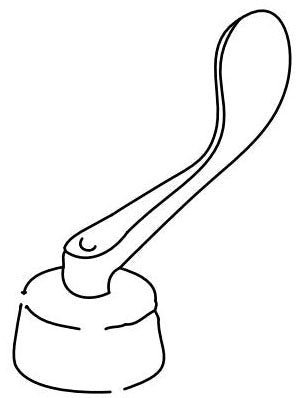 KOHLER K-41127-C-CP Handle Sa, 4  Blade Cold
