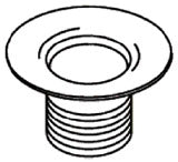 KOHLER K-41824-CP Body, Strainer