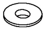 KOHLER K-41974 Washer, Delrin