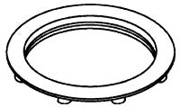 KOHLER K-43072 Nut, 3.187-16Ns-2B