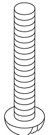 KOHLER K-44598 Screw 10-24 X 1.25