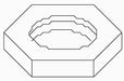 KOHLER K-48753 Nut, .625-16Uns-2B