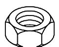 KOHLER K-52076 Nut, .375-16Unc-2B