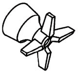 KOHLER K-52641-CP 4-Prong Hdl & Bonnet Assy