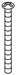 KOHLER K-52671 Screw, 8-32 X 1.44, Oval Head Phillips