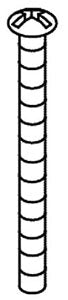 KOHLER K-52671 Screw, 8-32 X 1.44, Oval Head Phillips