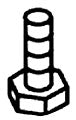 KOHLER K-52679 Screw 5/16-18 X .75