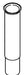 KOHLER K-52703 Tube, Overflow