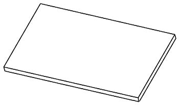 KOHLER K-52783 Acrylic Foam Tape, 1X1.5