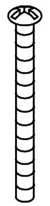 KOHLER K-52865-BC Screw.164-32Unc-2A X 1.87