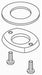 KOHLER K-1092218 Hardware Kit