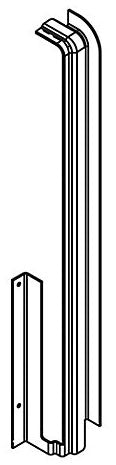 KOHLER K-1114240-B-0 Guide Track Trim Assy, Right