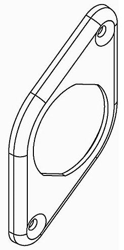 KOHLER K-1141141 Bracket, Mounting, Vc