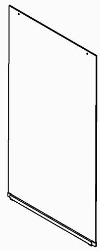 KOHLER K-1201447-ABV-GC05 Assembly, Panel Bypass Front