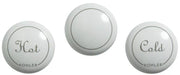 KOHLER K-1077791 Plug Buttons for Fairfax Centerset Faucets