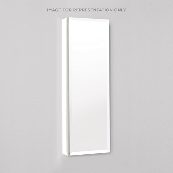 M Series 11-1/4" x 39-3/8" x 6" flat top cabinet with bevel edge and left hinge