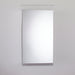 M Series 23-1/4" x 39-3/8" x 8" flat top cabinet with polished edge, right hinge and electric