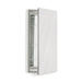 PL Series 23-1/4" x 39-3/8" x 4" flat top cabinet with polished edge, non-handed (reversible), white interior and non-electric