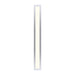 Profiles 3-1/2" x 30" x 4-5/8" framed lighting in chrome with 2700 kelvin temperature (warm light)