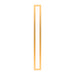 Profiles 3-1/2" x 30" x 4-5/8" framed lighting in matte gold with 4000 kelvin temperature (cool light)
