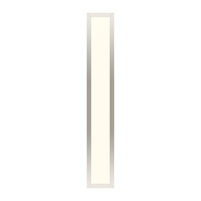 Profiles 5" x 30" x 4-5/8" framed lighting in polished nickel with 2700 kelvin temperature (warm light)