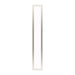 Profiles 5" x 30" x 4-5/8" framed lighting in polished nickel with 4000 kelvin temperature (cool light)