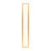 Profiles 5" x 30" x 4-5/8" framed lighting in matte gold with 2700 kelvin temperature (warm light)