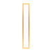 Profiles 5" x 30" x 4-5/8" framed lighting in matte gold with 4000 kelvin temperature (cool light)