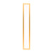 Profiles 5" x 30" x 4-5/8" framed lighting in matte gold with variable 2700K to 5600K temperature (warm to cool light)
