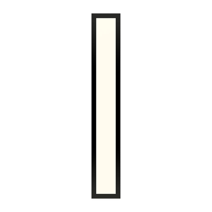 Profiles 5" x 30" x 4-5/8" framed lighting in matte black with variable 2700K to 5600K temperature (warm to cool light)