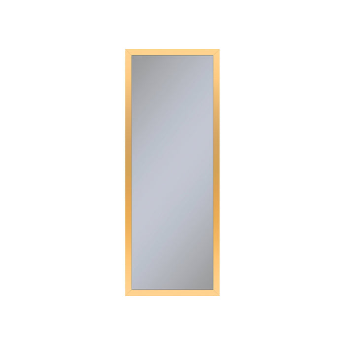 Profiles 11-1/4" x 30" x 6" framed cabinet in matte gold and non-electric with reversible hinge (non-handed)
