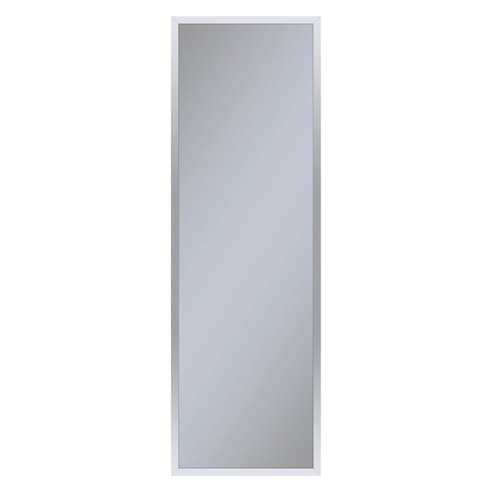 Profiles 15-1/4" x 48" x 4" framed cabinet in chrome and non-electric with reversible hinge (non-handed)
