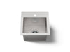 KOHLER K-RH20908-1 Lyric 15" Top-/under-mount Single-bowl Bar Sink - angled product view