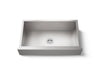 KOHLER K-RH20910 Lyric 34" Undermount Single-bowl Farmhouse Kitchen Sink - angled product view