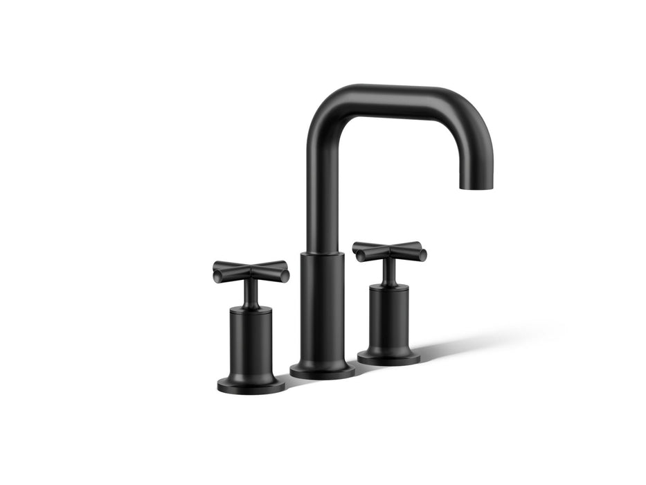 KOHLER Purist Deck-mount bath faucet trim with Cross handles