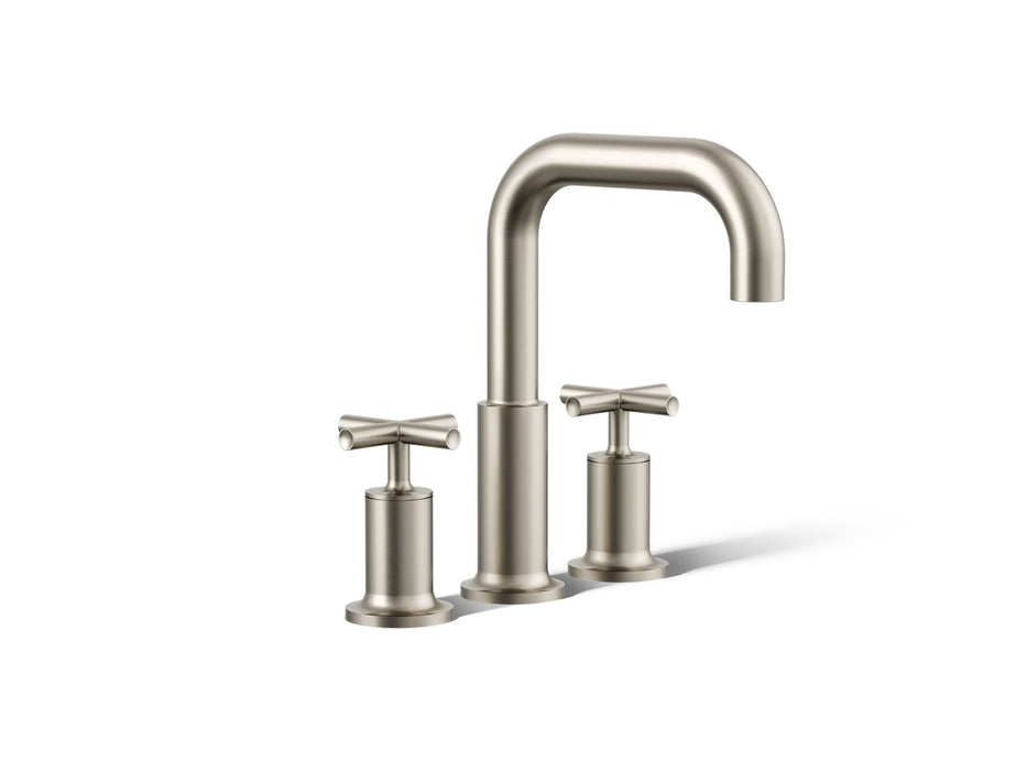KOHLER Purist Deck-mount bath faucet trim with Cross handles