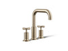 KOHLER Purist Deck-mount bath faucet trim with Cross handles